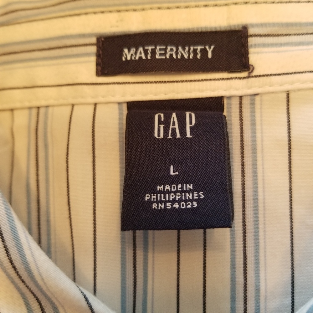 Gap Maternity Button Down Blouse - image 2
